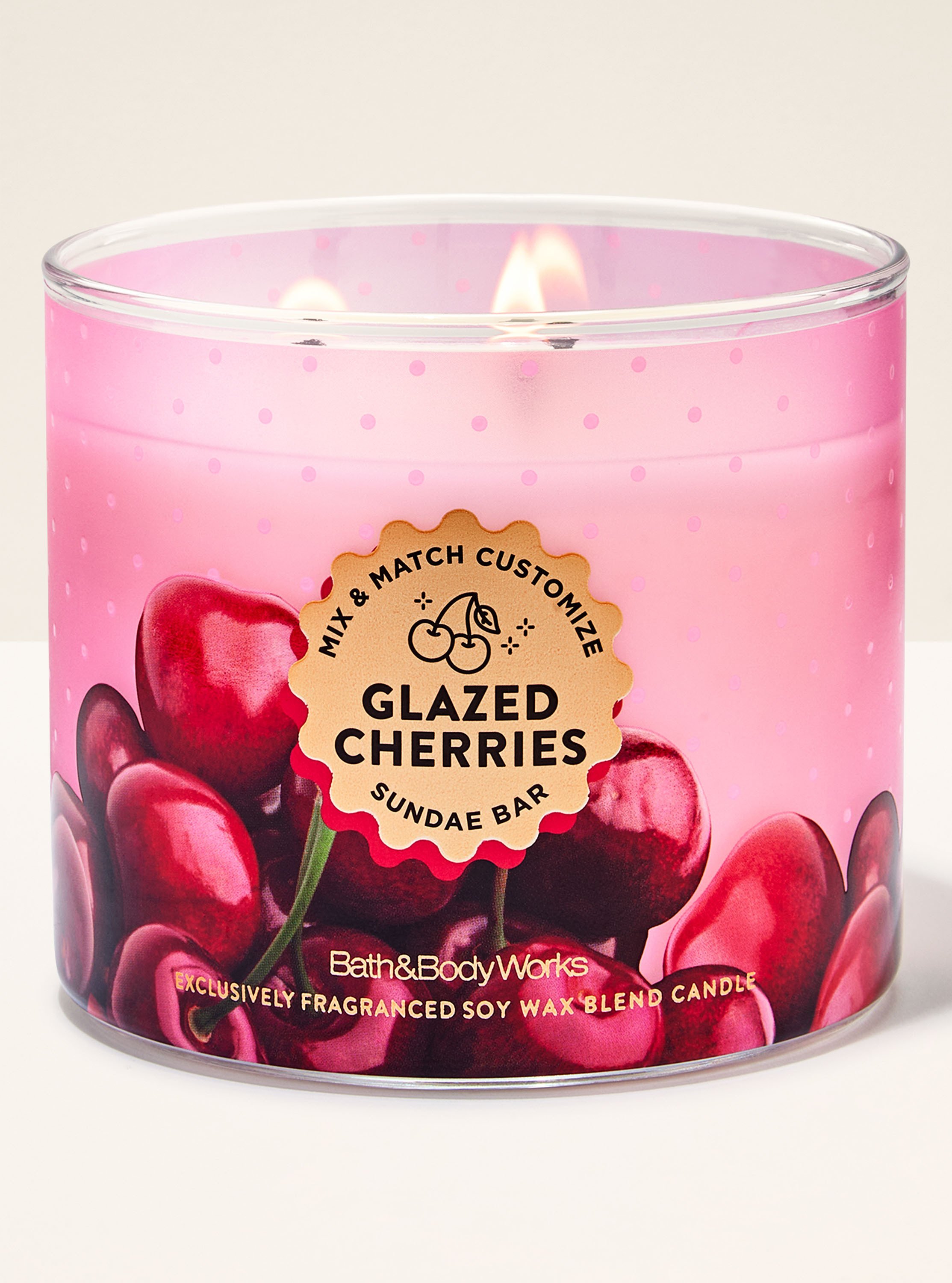 Bath & Body Works' Glazed Cherries 3-wick candle