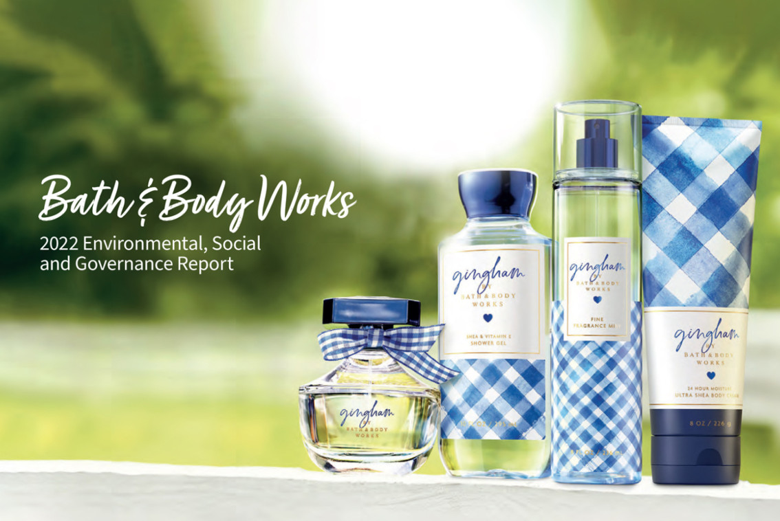 Bath & Body Works 2022 ESG front cover