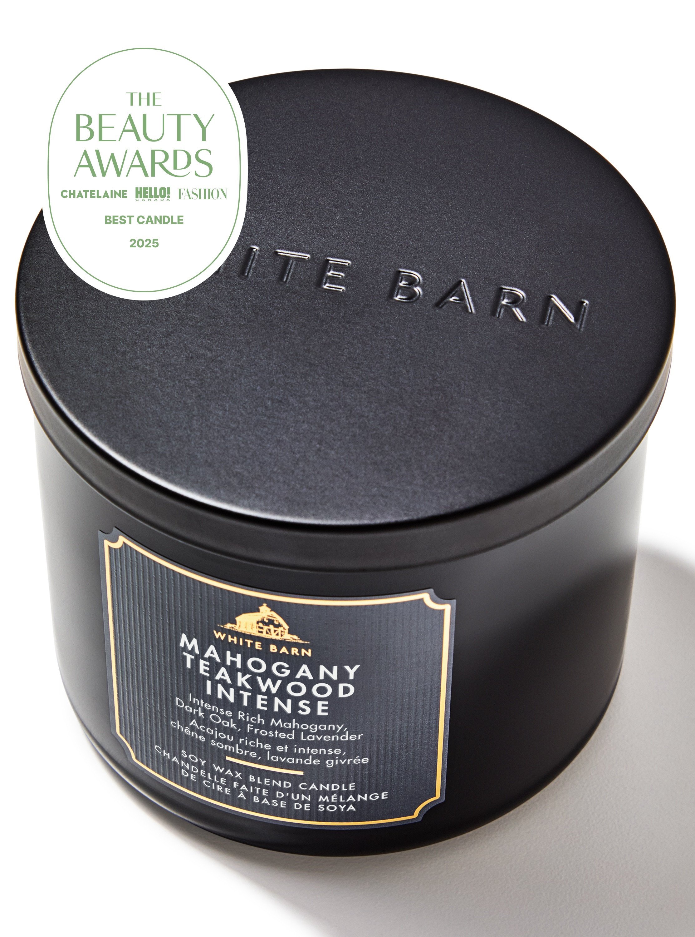 Product photo of Mahogany Teakwood Intense 3-wick
