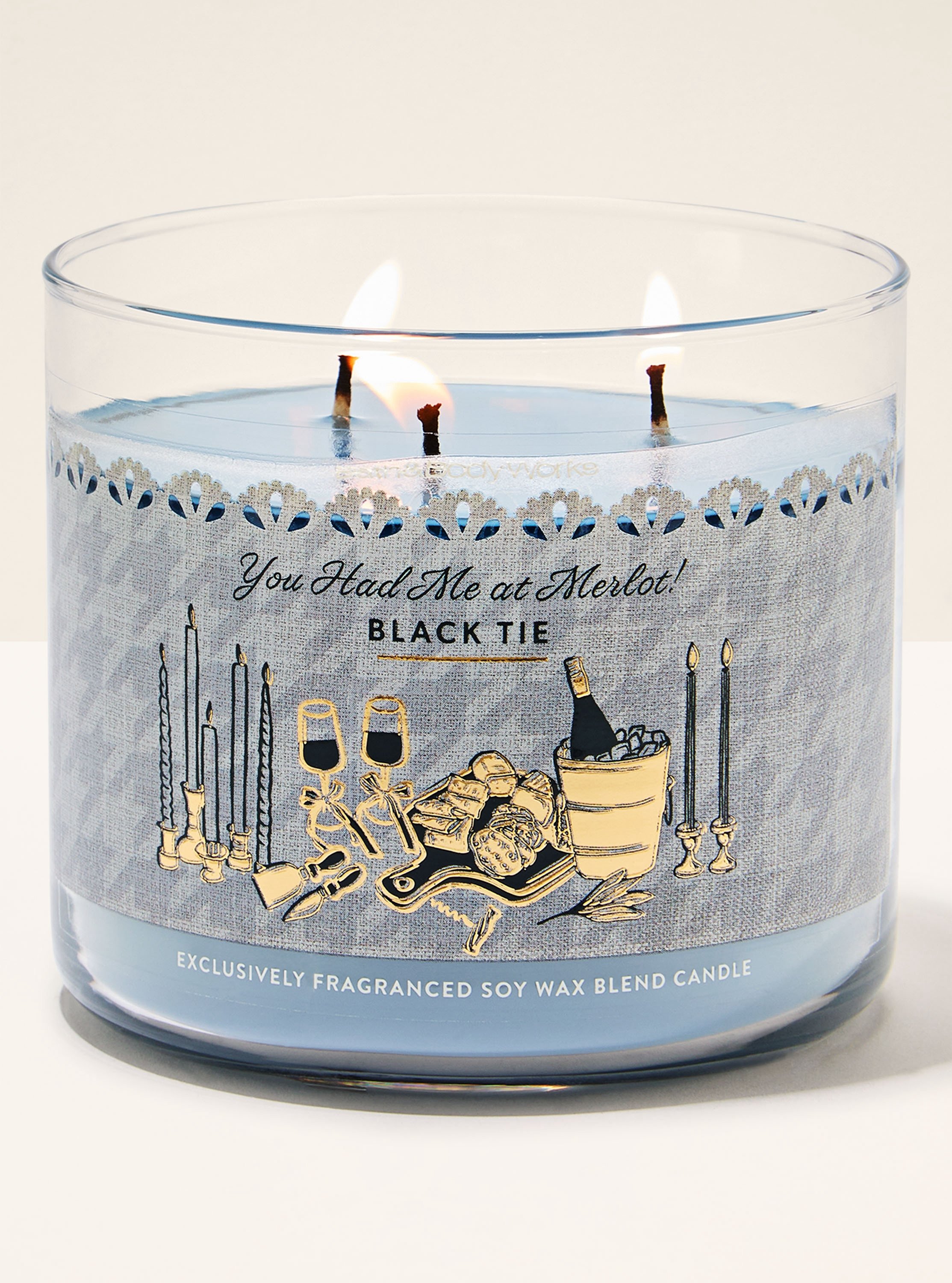 Black Tie 3-wick candle