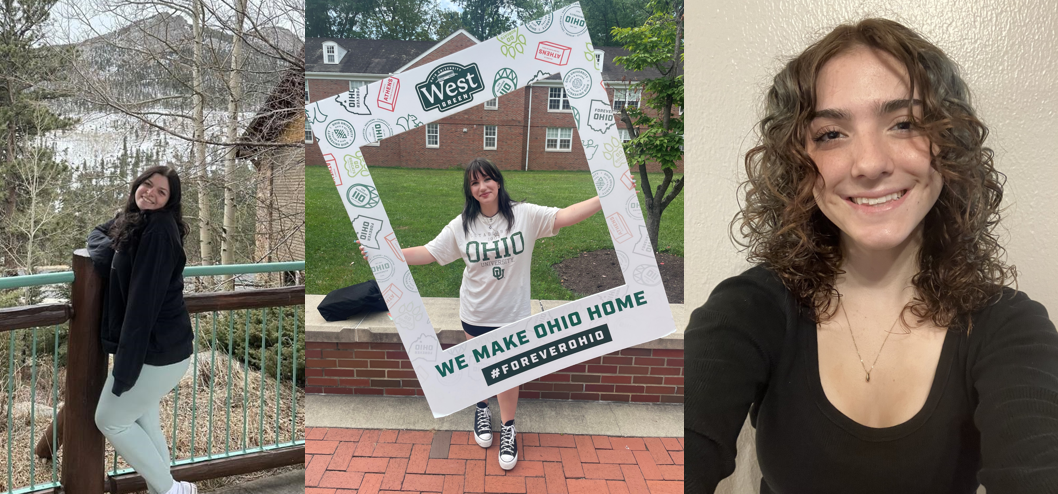 collage of three women posing for a photo