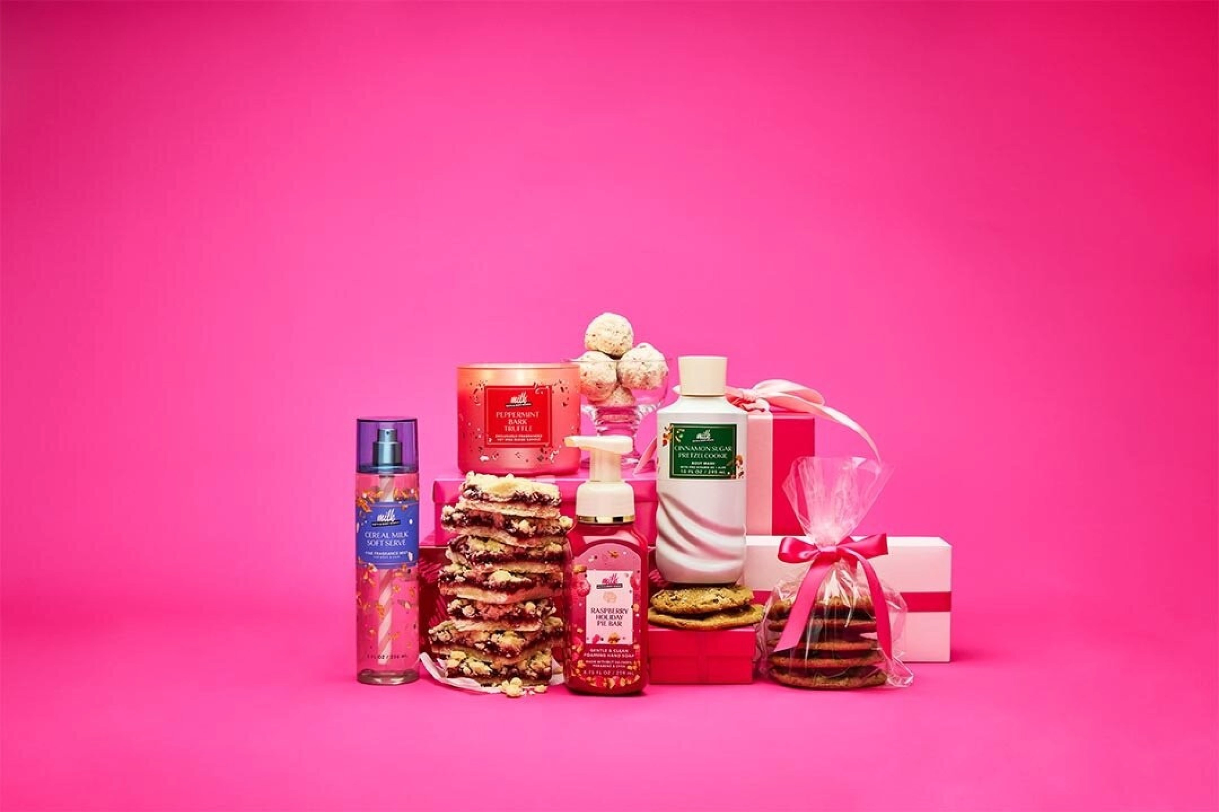 BBW ❁　ミルクバーミニチュアセット　Bath and body works The Sweetest Collab Expands: Bath & Body Works × Milk Bar Launch