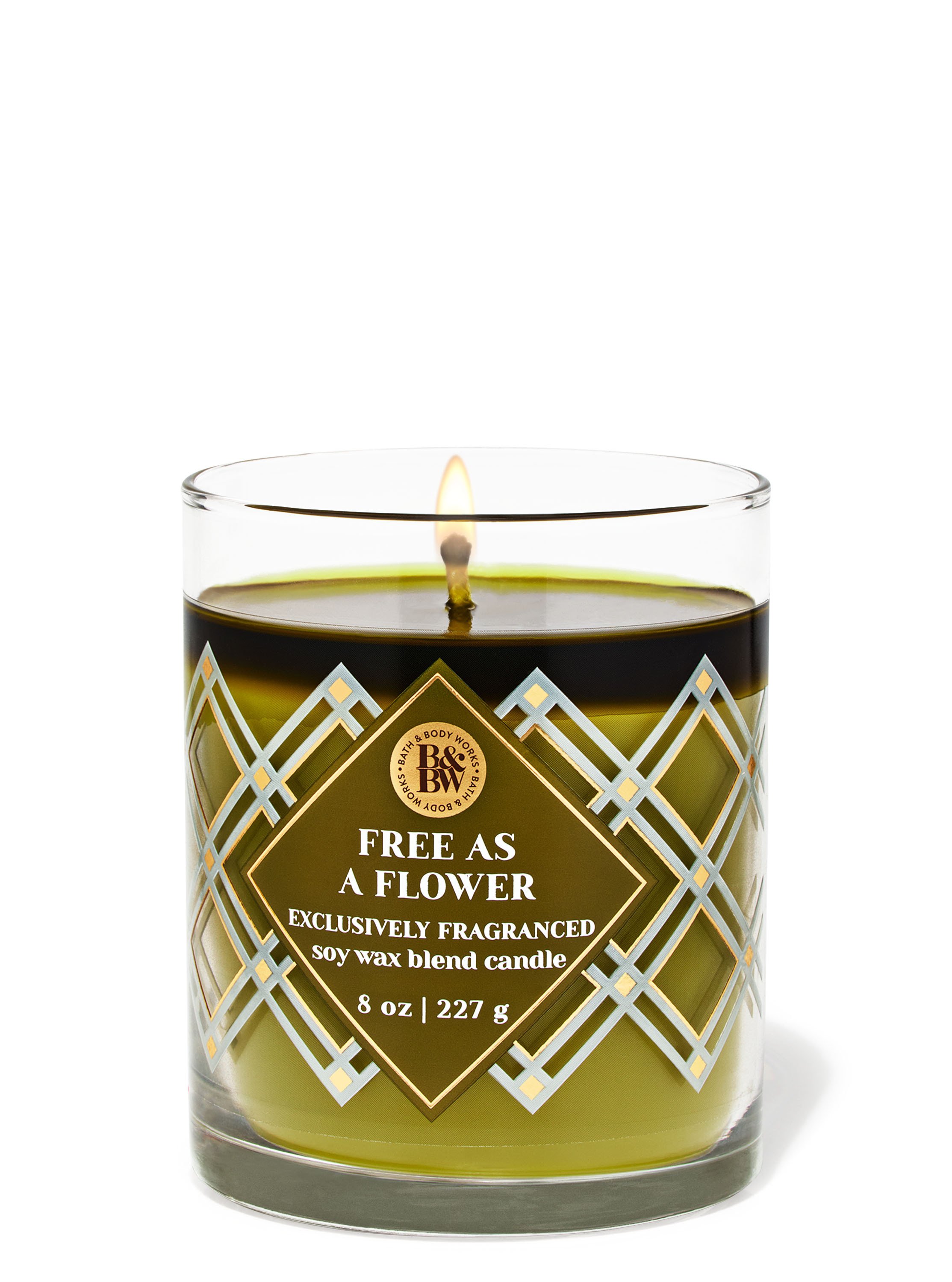 Free As A Flower single-wick candle
