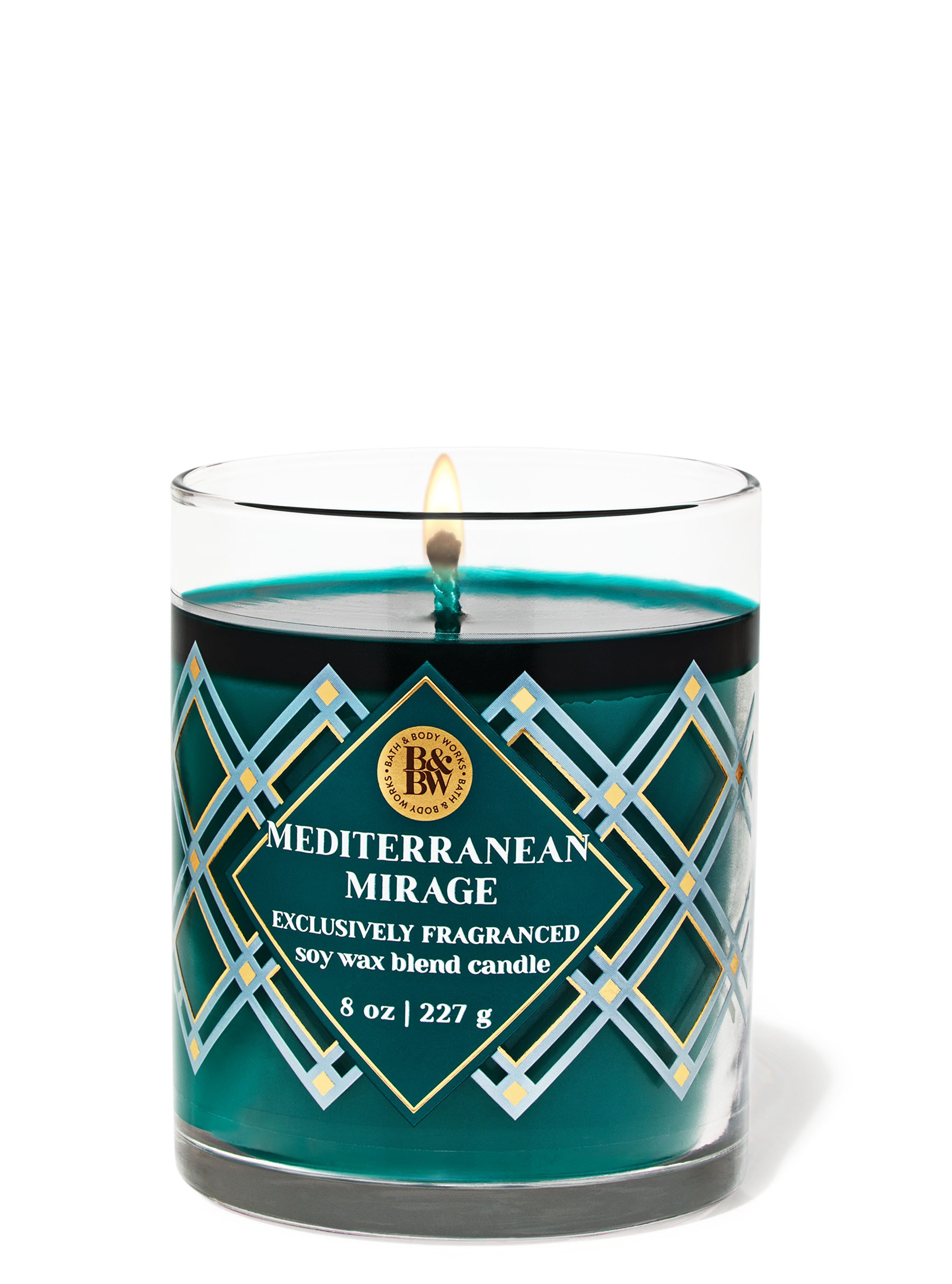 Photo of Mediterranean Mirage single wick candle