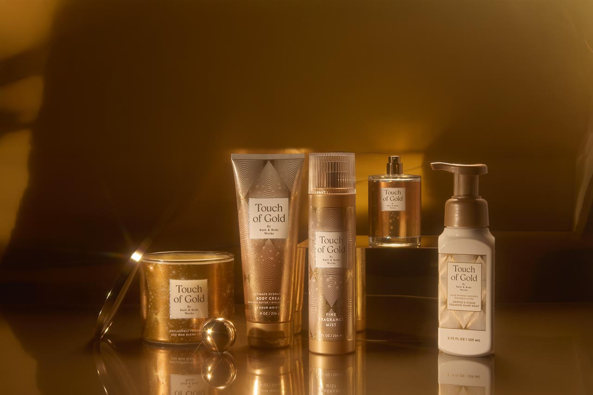 Bath & Body Works Introduces Touch of Gold: A Bold New Chapter in