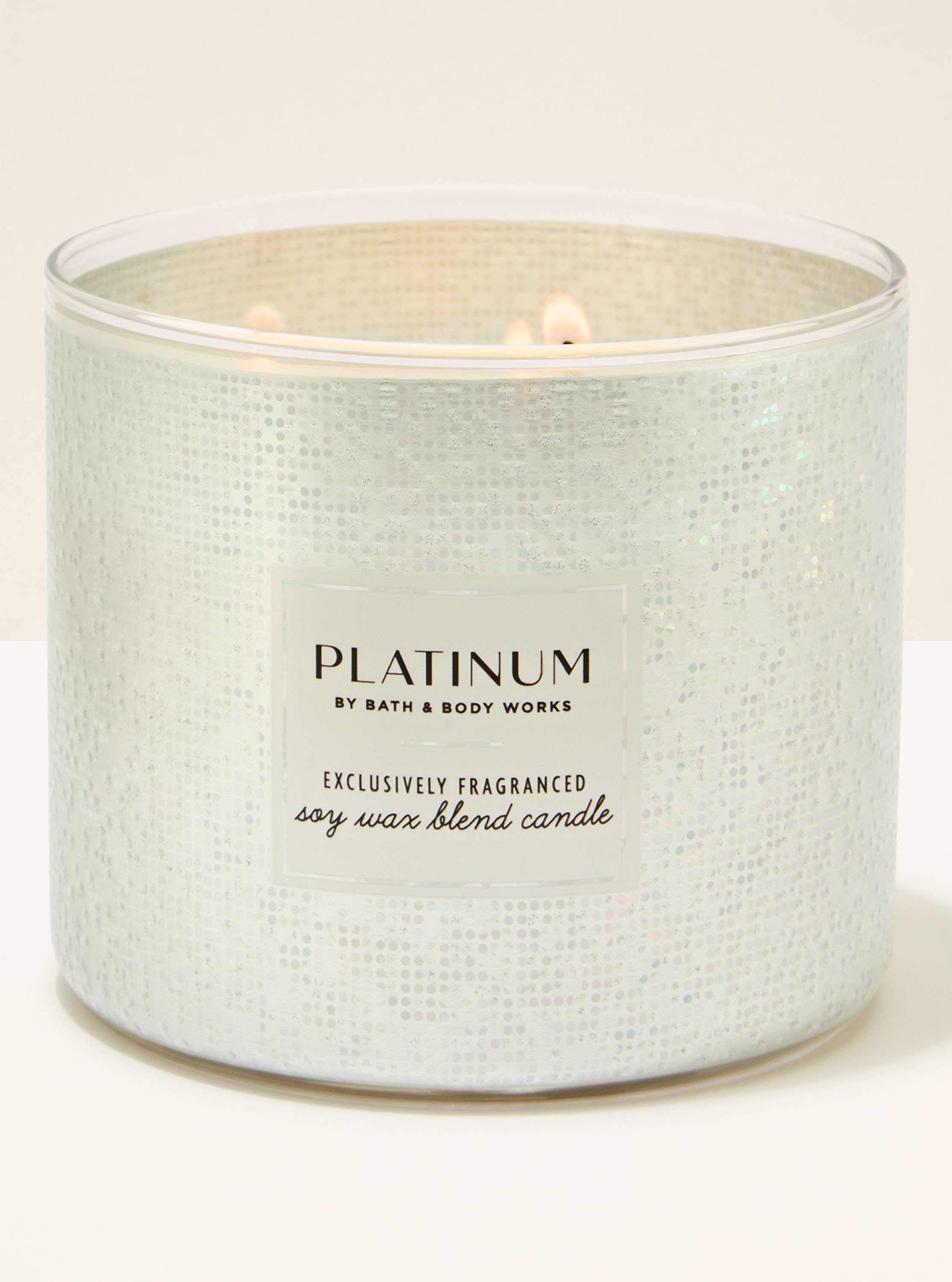 Platinum 3-wick candle