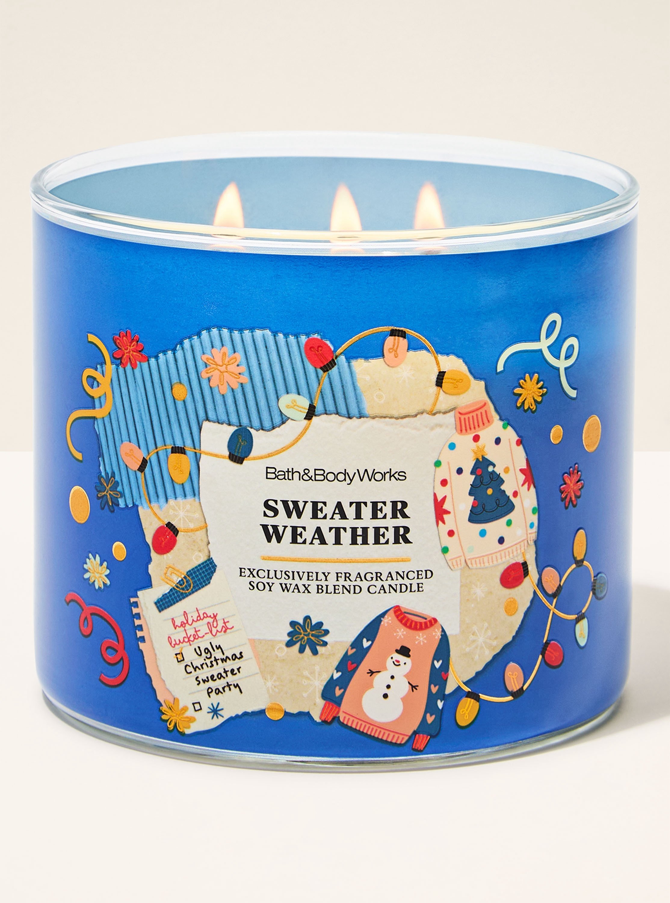 Sweater Weather 3-wick candle
